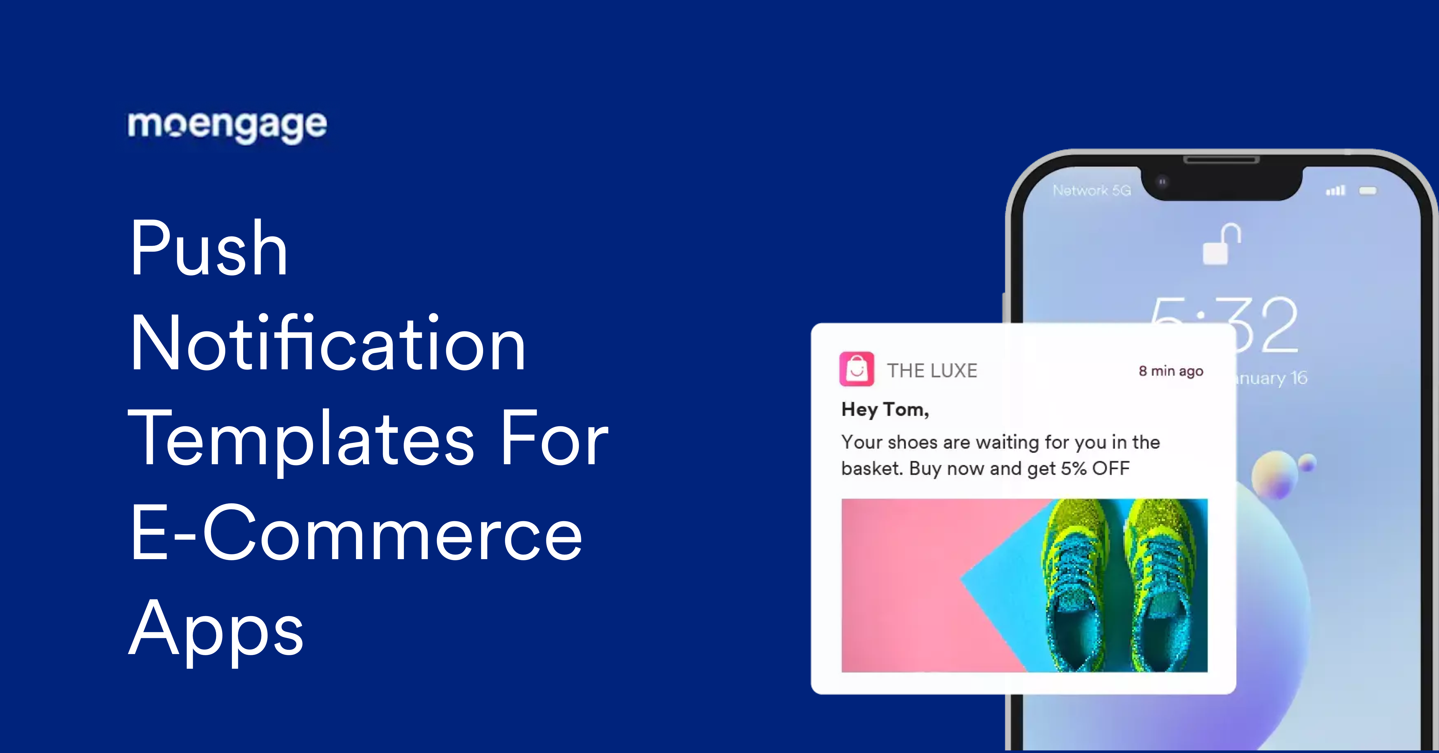 Push Notification templates for ecommerce and shopping apps